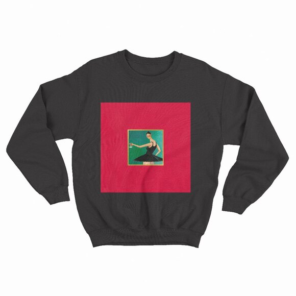 My Beautiful Dark Twisted Fantasy Black Sweatshirt - Picture 1 of 2